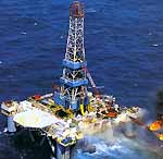 Testing the Semisubmersible Eagle, on the Undan field.