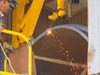 Pile Rack- Bevelling of Spliced DPP Leg Cans Row P3